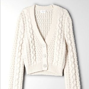 Cropped cardigan
